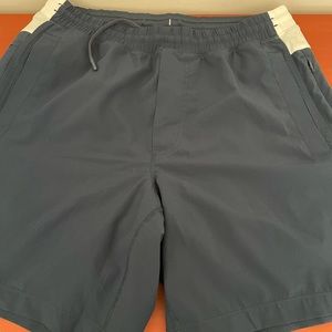 Birddog's shorts - come as a pair. Blue/white and black. Like new.